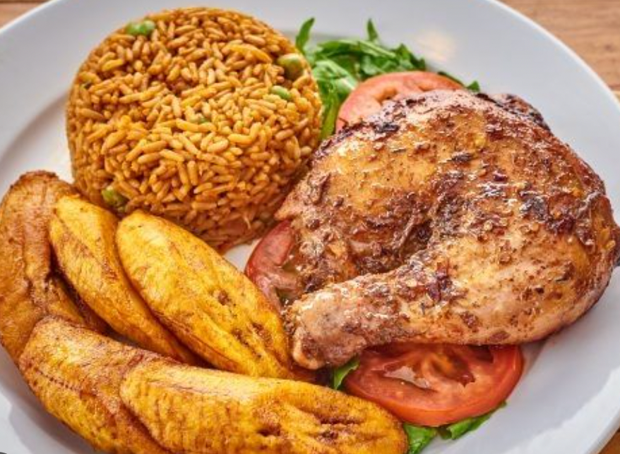 Jollof Rice + Protein (Chicken) Kids