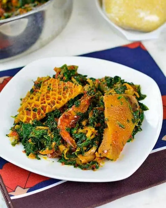 Efo-Riro + Protein and Swallow